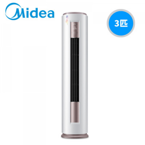 Midea/美的3匹靜音冷暖立式柜機圓柜空調